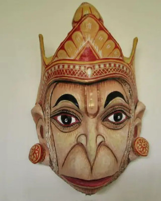 Hanumana Majuli Mukha Mask Hanumana Majuli Mukha Mask
