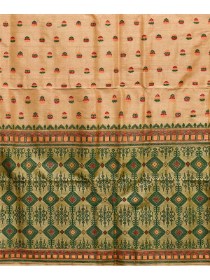 Handwoven Muga Silk Assam Saree