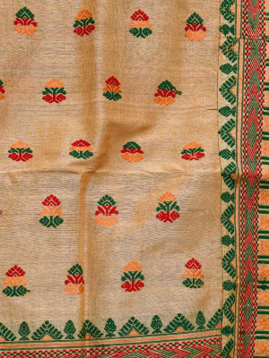 Handwoven Muga Silk Assam Saree