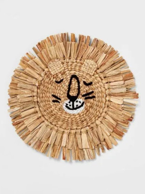 Water Hyacinth Lion Wall Hanging Water Hyacinth Lion Wall Hanging