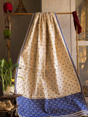 Assamese Muga and Paat Saree