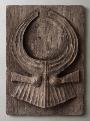 Exotic Carved Naga Gamari Wood Panel Exotic Carved Naga Gamari Wood Panel