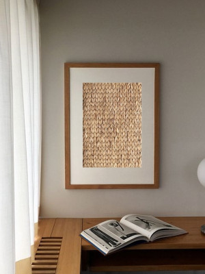 Water Hyacinth Weaved Frame