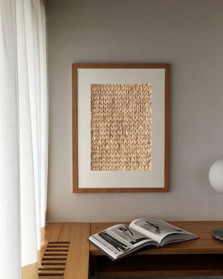 Water Hyacinth Weaved Frame