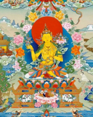 Sikkimese Thangka Painting