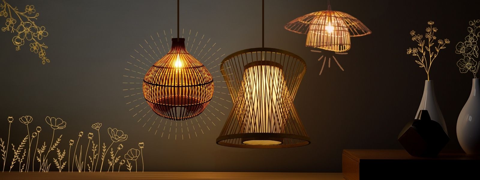 Purbashree | Bamboo Lamp Shades