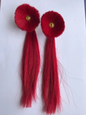 Tassel Naga Earrings