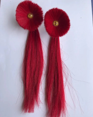 Tassel Naga Earrings